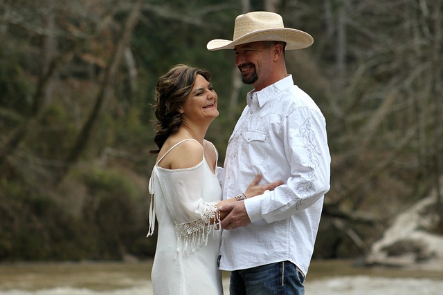 幸せそうなカップル